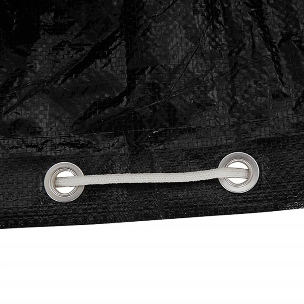 Walplus Round Garden Furniture Cover with 10 Eyelets 260 x 90cm Image 5