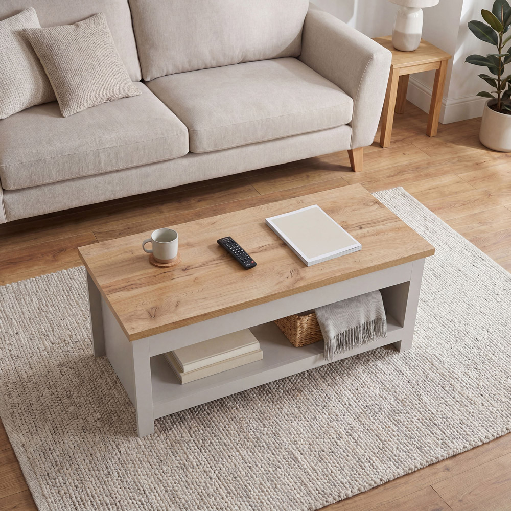 VIDA DESIGNS Arlington Grey Coffee Table Image 3