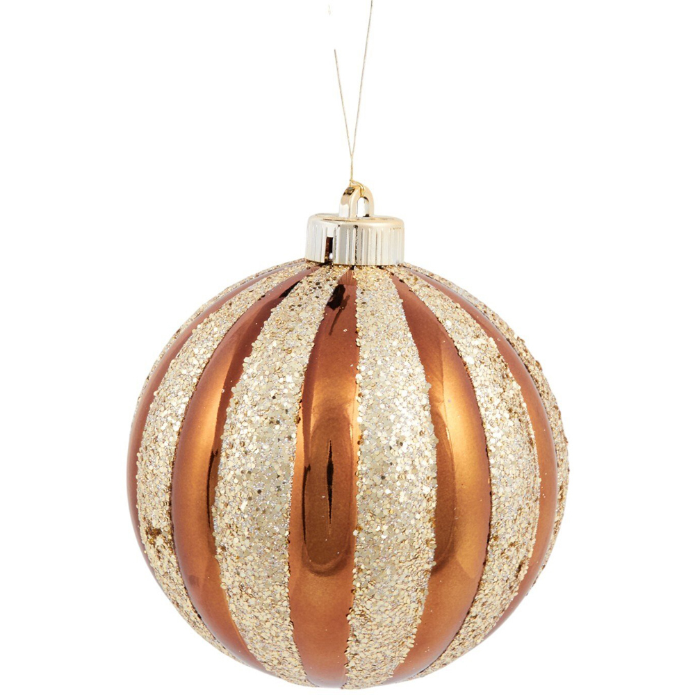 Pack of 33 Sleigh Bells Ring Baubles Red Image 8