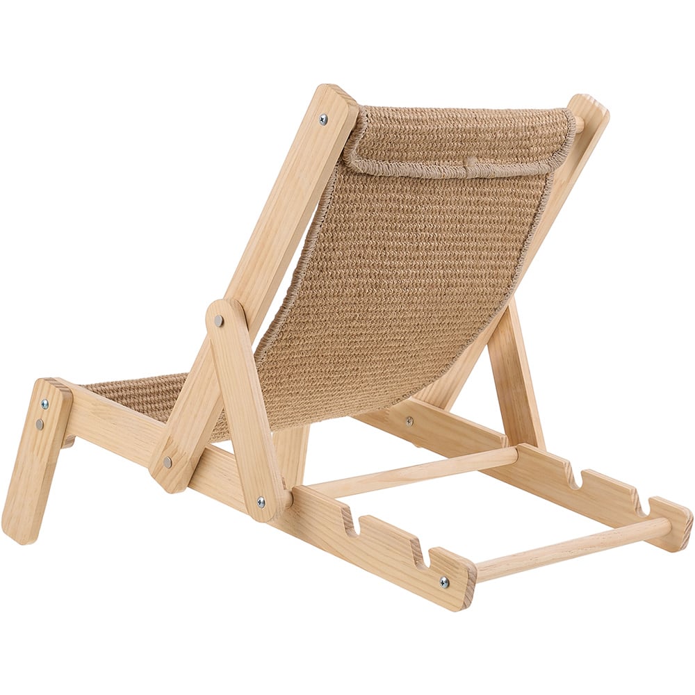 H&O Direct Sisal Adjustable Cat Scratching Lounger Image 4