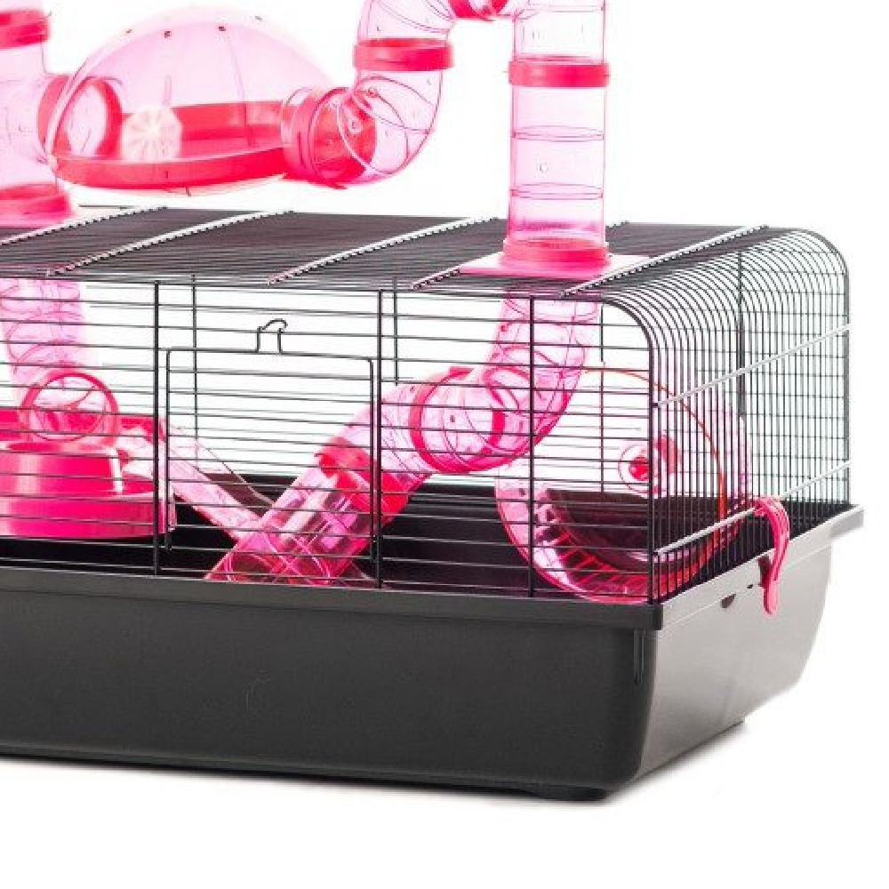 Little Friends The Landmark Pink Small Animal Cage Image 3