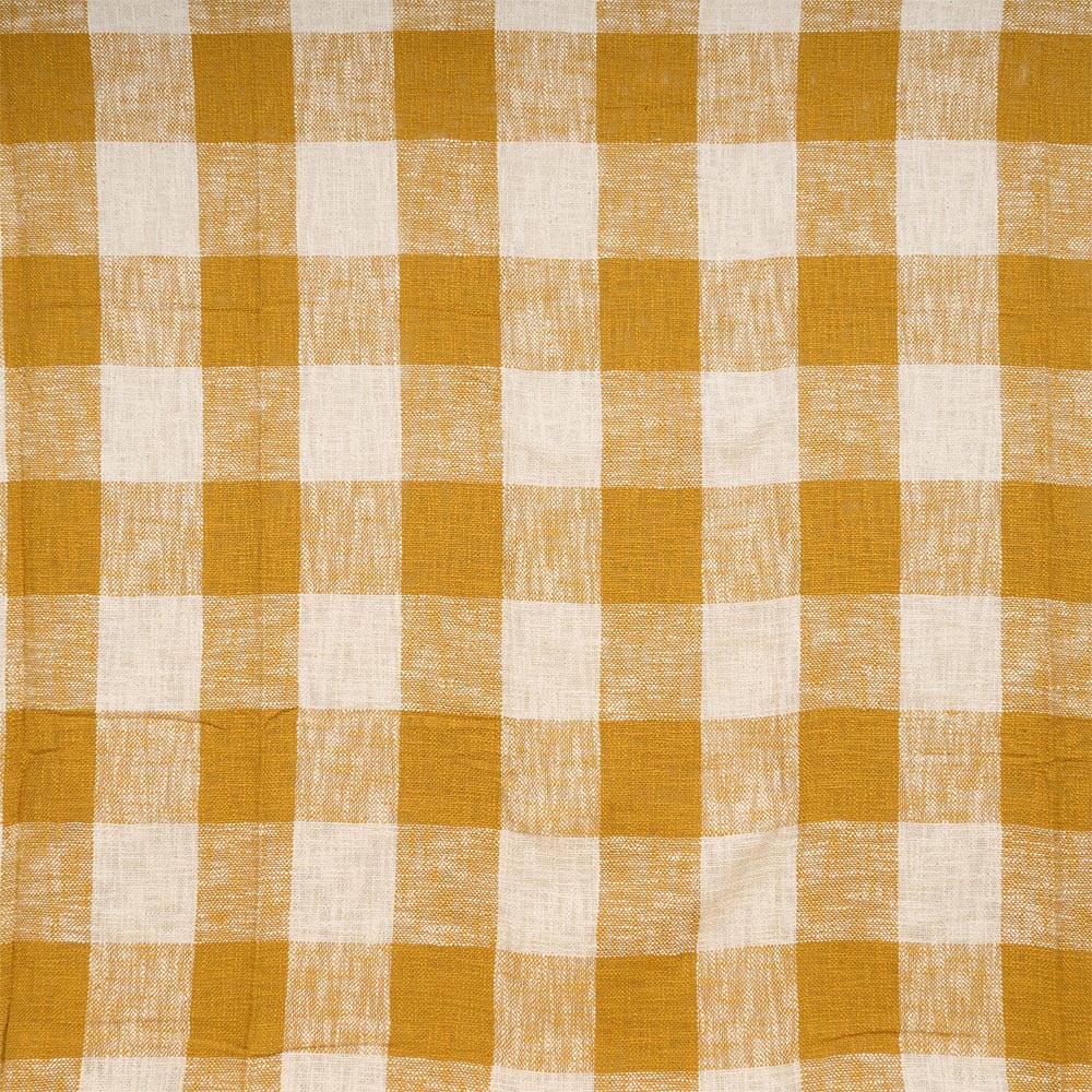 Lachlan Check Throw Ochre Image 5
