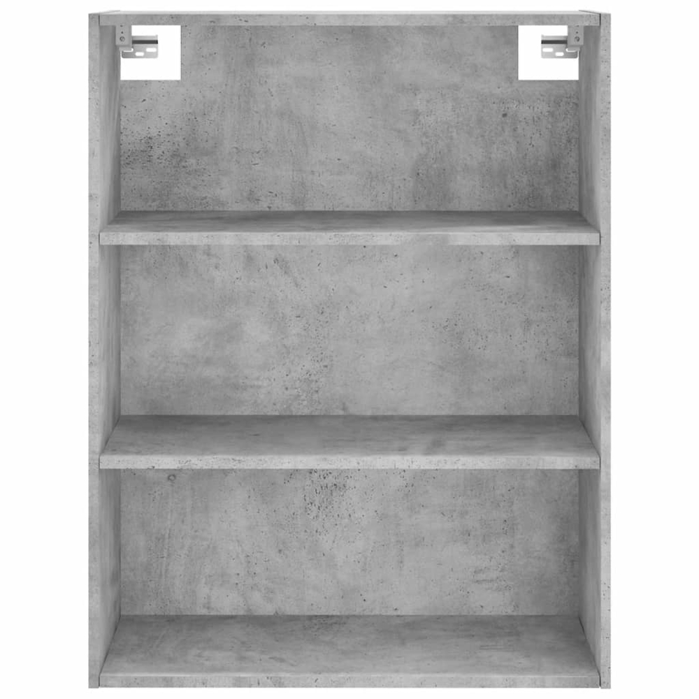 vidaXL 2 Door 3 Shelf Concrete Grey Highboard Image 6