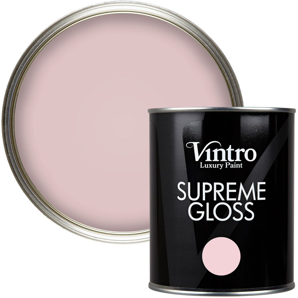 Vintro Paint Walls and Ceilings Madame De Pompadour Gloss Paint 1L Image 1