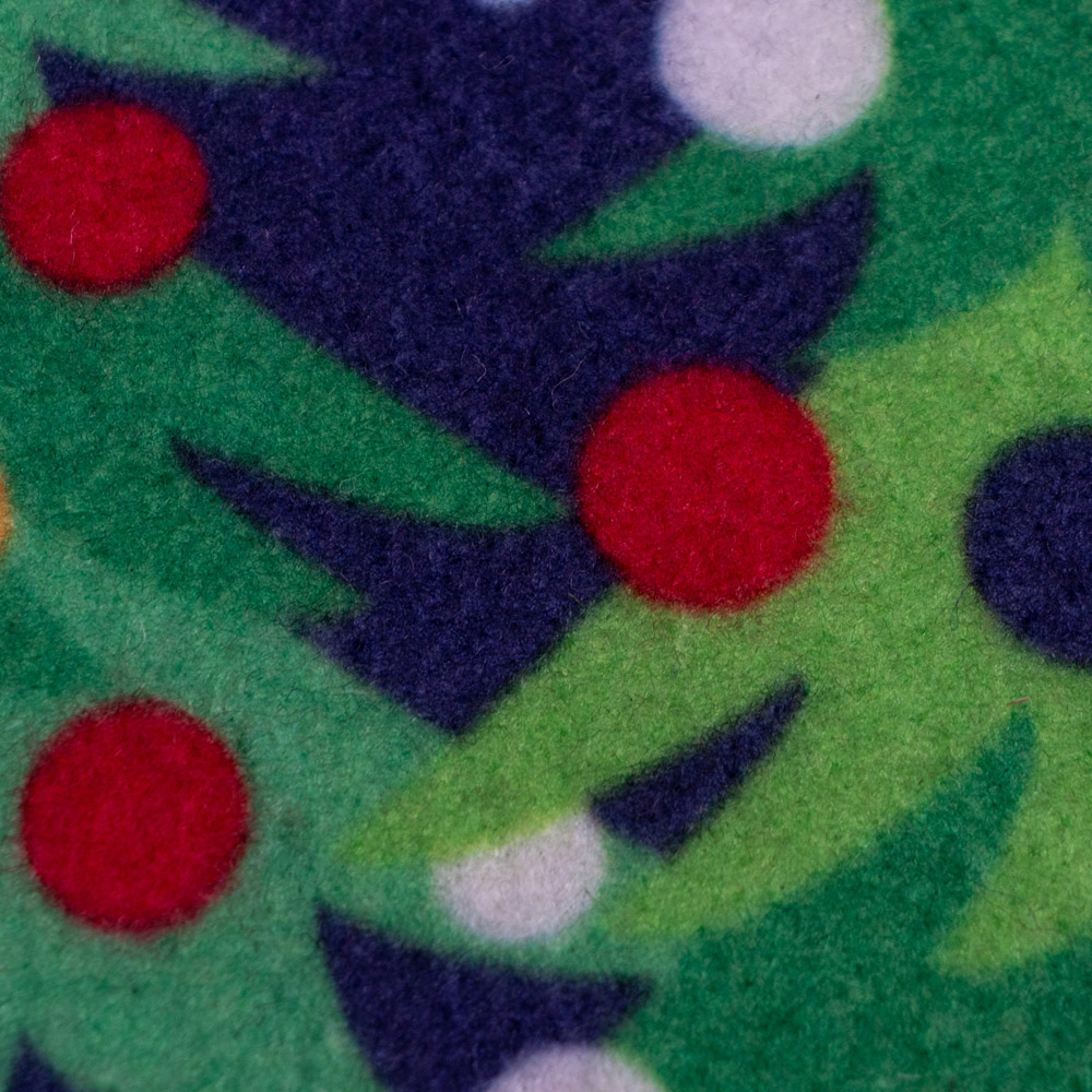 JVL Christmas Tree Machine Washable Door Mat 40 x 57cm Image 5