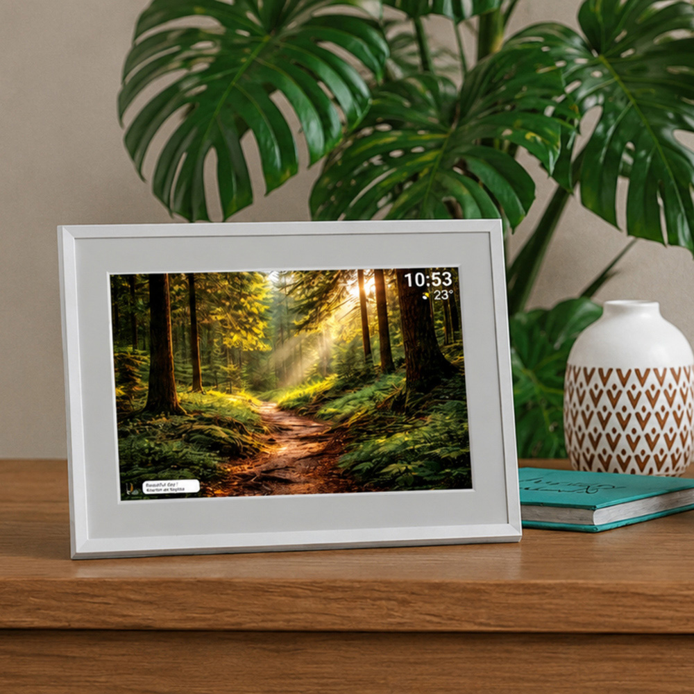 NAVITEL FR101 PRO White Digital Photo Frame 10.1 inch Image 2