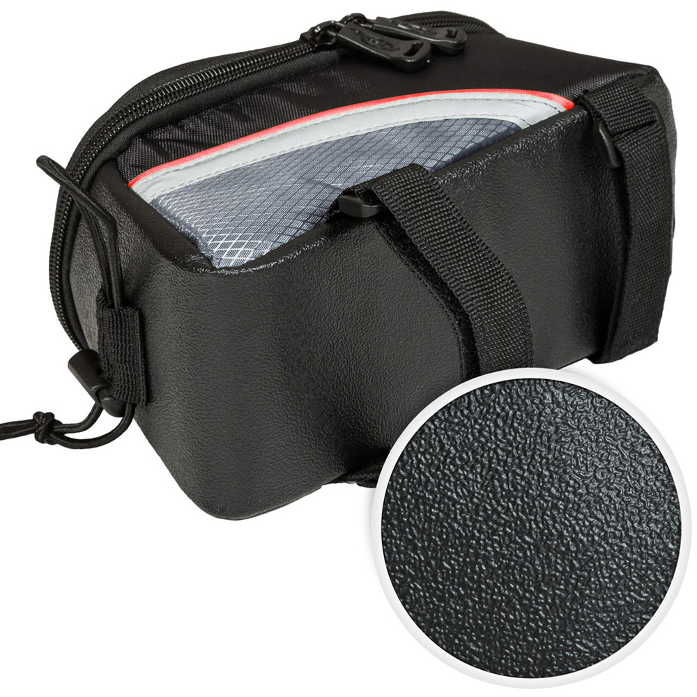 tectake Black Grey and Red Bike Phone Holder Image 7