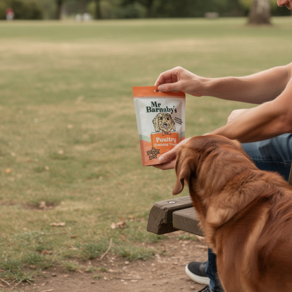 Mr Barnaby's Poultry Meaty Bites Dog Treats 80g 2 Pack Image 3