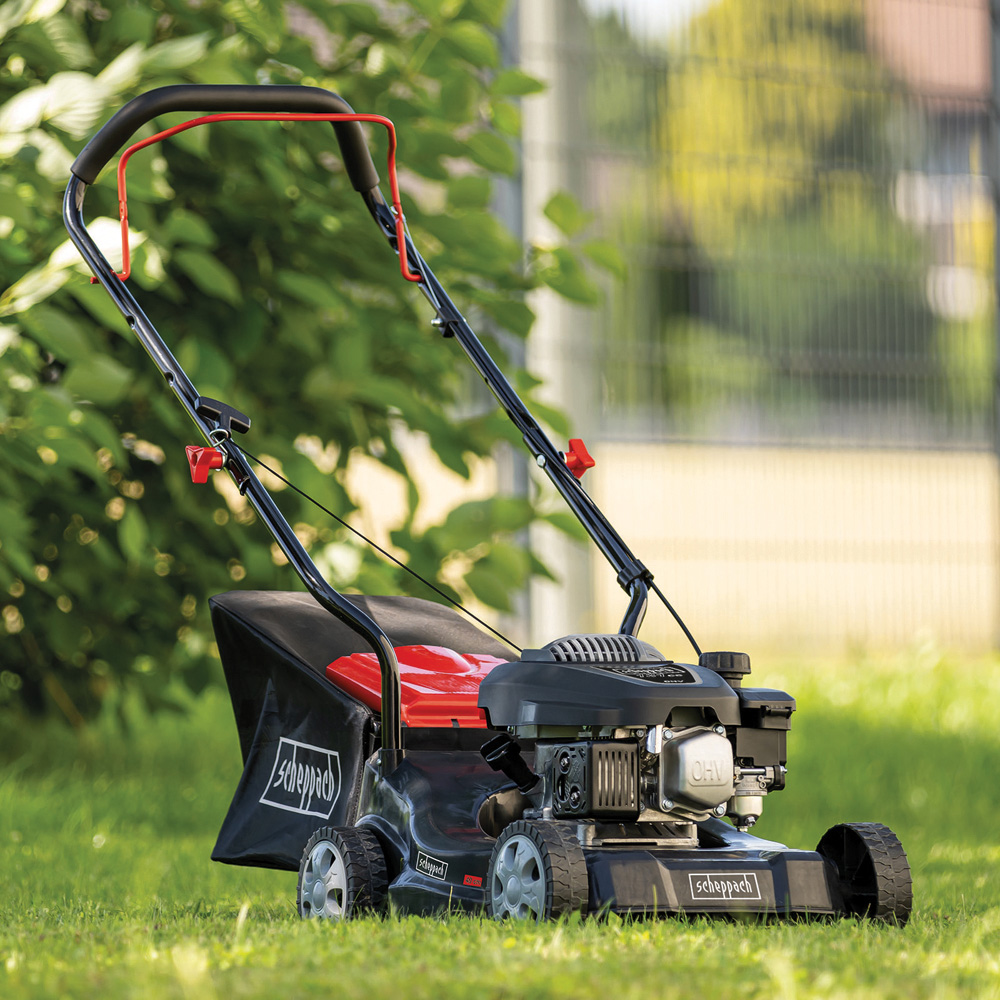 Scheppach MP132-40 Push 40cm Petrol Lawn Mower 131cc Image 2