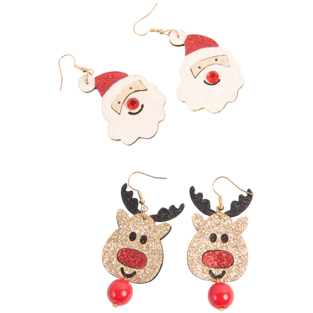 Single Christmas Earring 2 Pack in Assorted styles Image 5