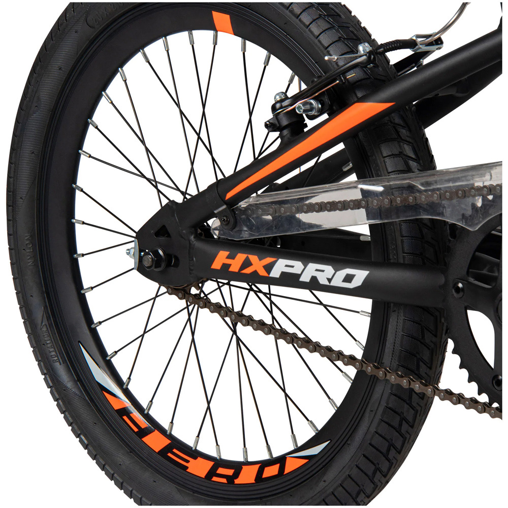 HUFFY HX Pro Racer 20-inch Aluminium Black and Orange BMX Race Bike Image 8