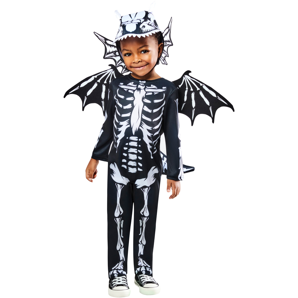 Rubies Skeleton Dragon Costume Age 3 to 4 Years Image 1