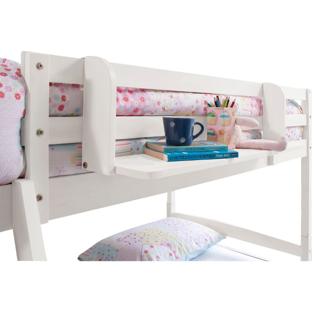Noa and Nani White Single Shelf for Cabin or Bunk Bed Image 3