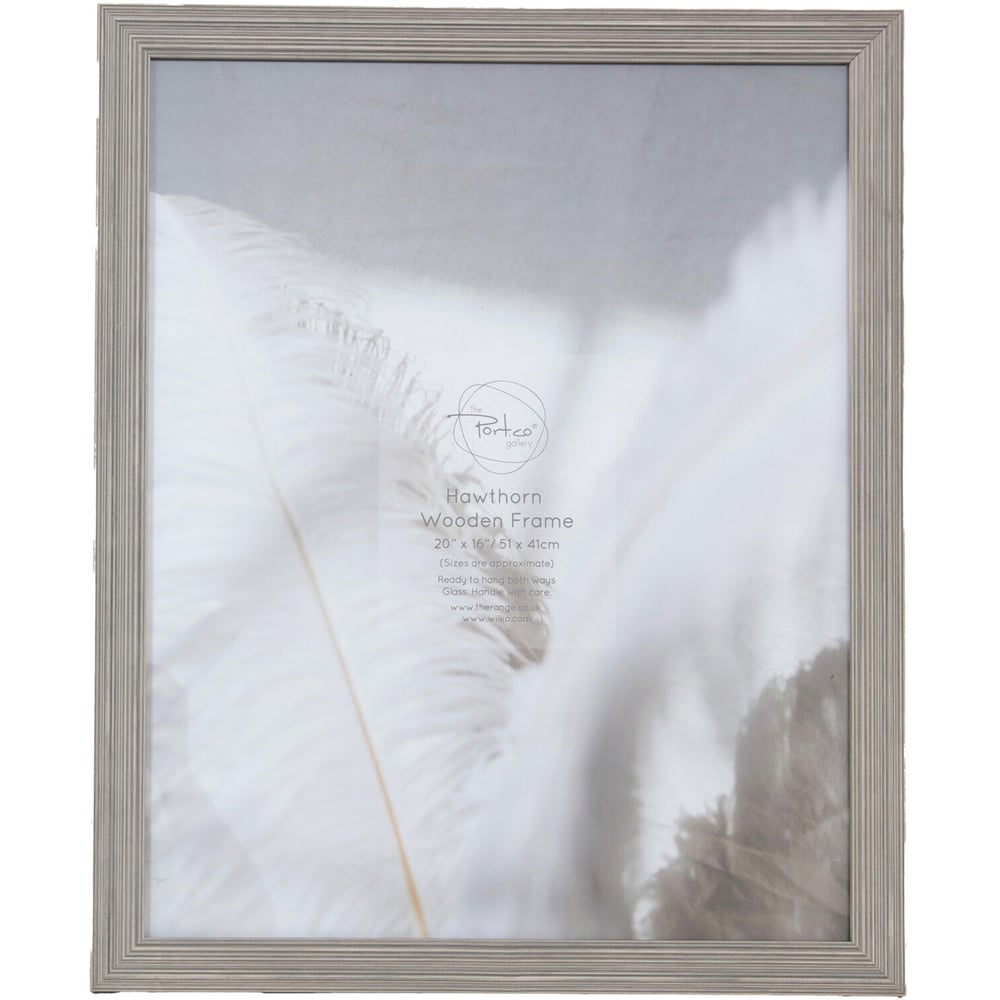 Hawthorn Wooden Photo Frame - Grey / 20 x 16in Image 1