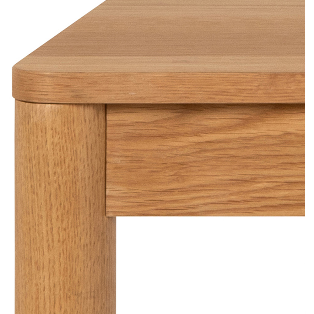 Florence Atlantic 8 Seater Dining Table Oak Image 4