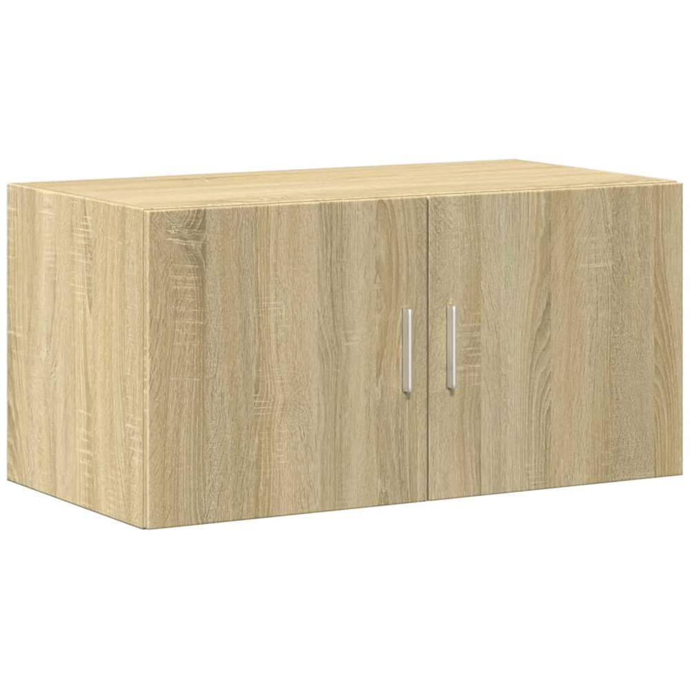 vidaXL 2 Door Sonoma Oak Wall Mounted Cabinet Image 2