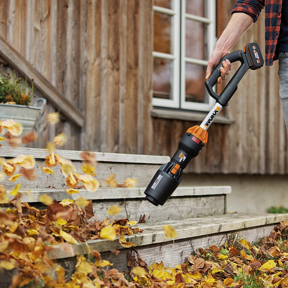 Worx LeafJet WG543E.9 20V Brushless Cordless Leaf Blower Bare Unit Image 6