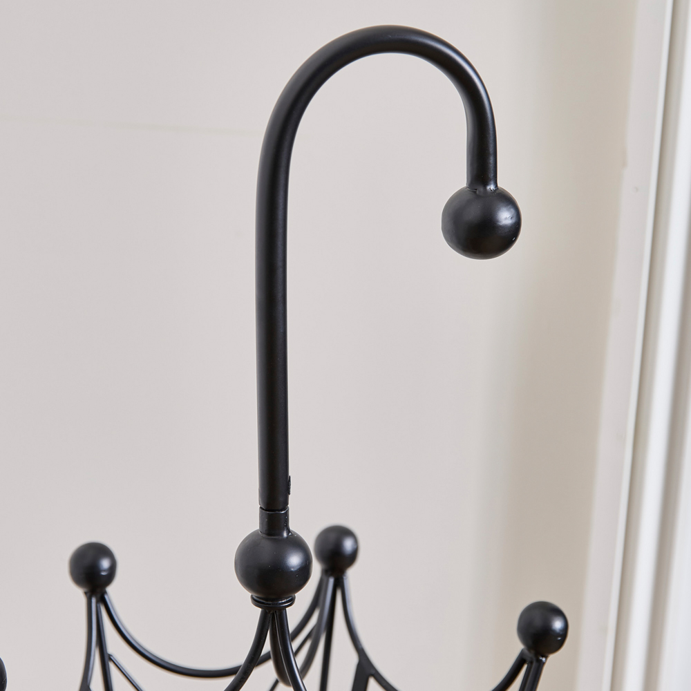 Dibor Black Iron Umbrella Stand Image 4