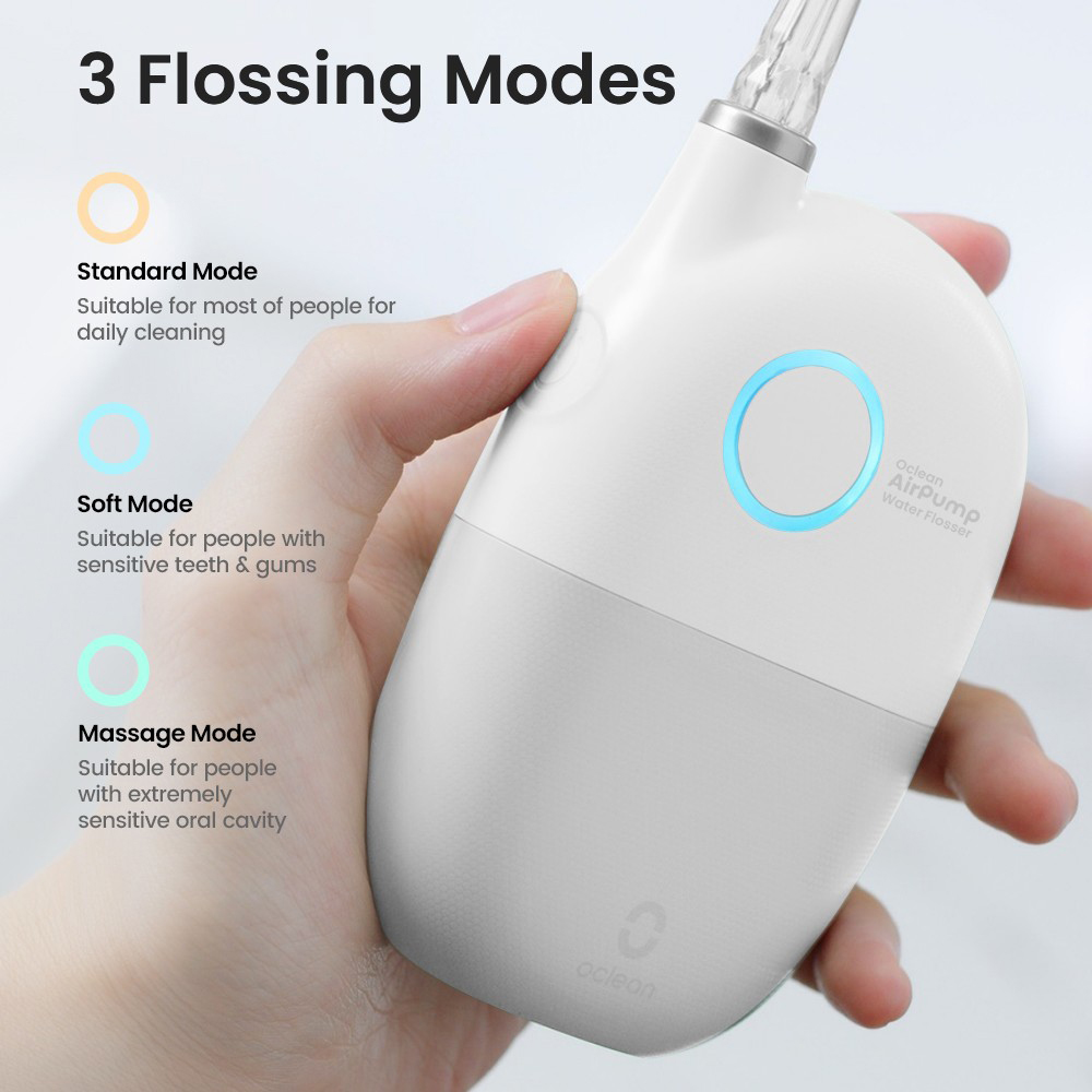 Oclean White AirPump A10 Water Flosser Image 4