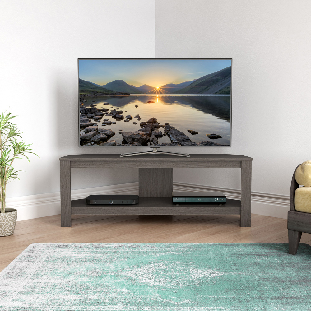 AVF Calibre Single Shelf Grey Oak TV Unit Image 5