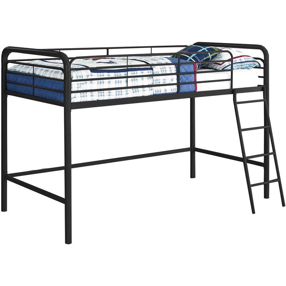 Dorel Single Black Midsleeper Bed Image 3