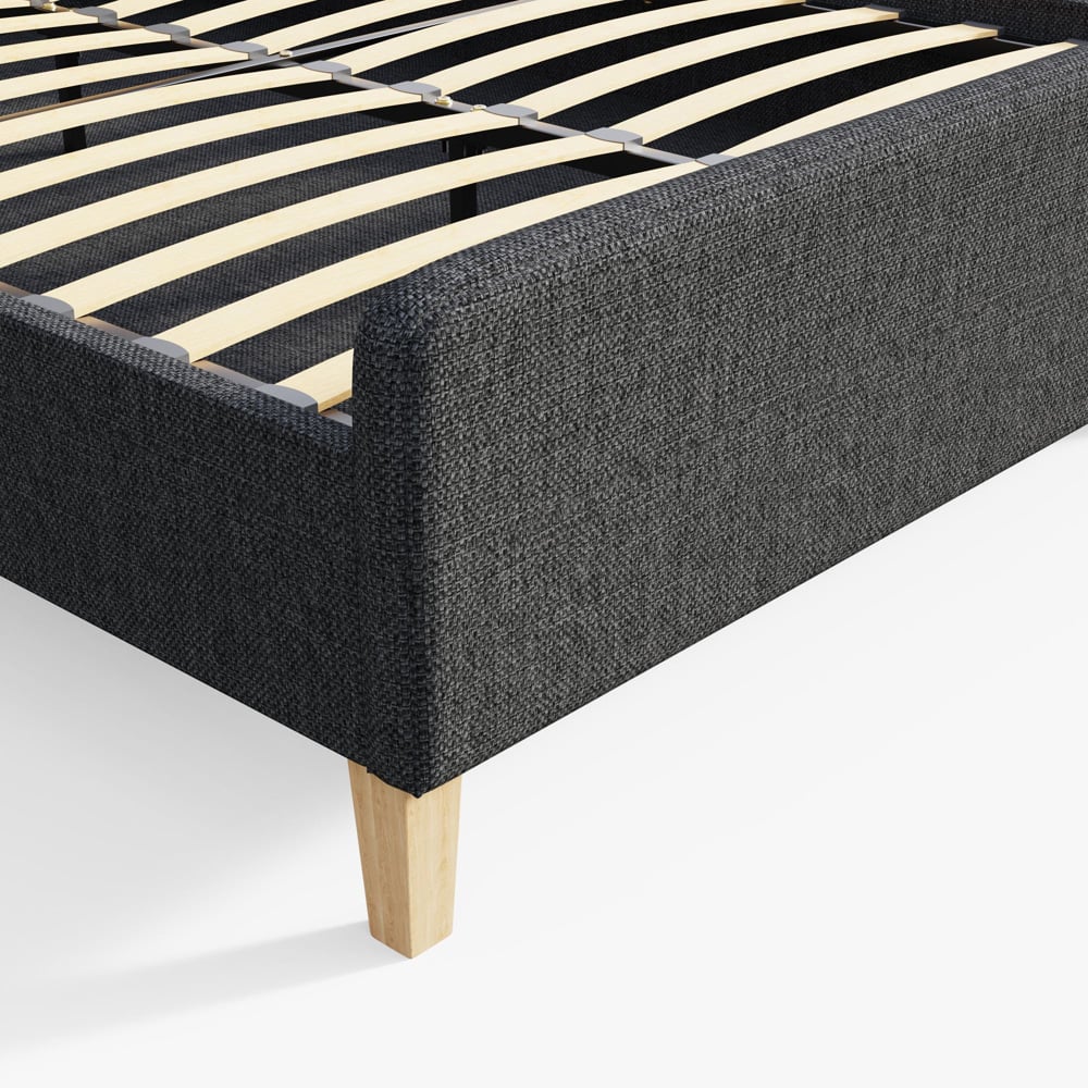 Ashbourne Bed Frame 135cm Grey Image 7