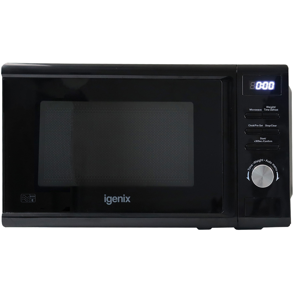 Igenix IGPK35 Black 20L Microwave with Steam Iron 1600W 2 Slice Toaster and 1.7L Kettle Set Image 5