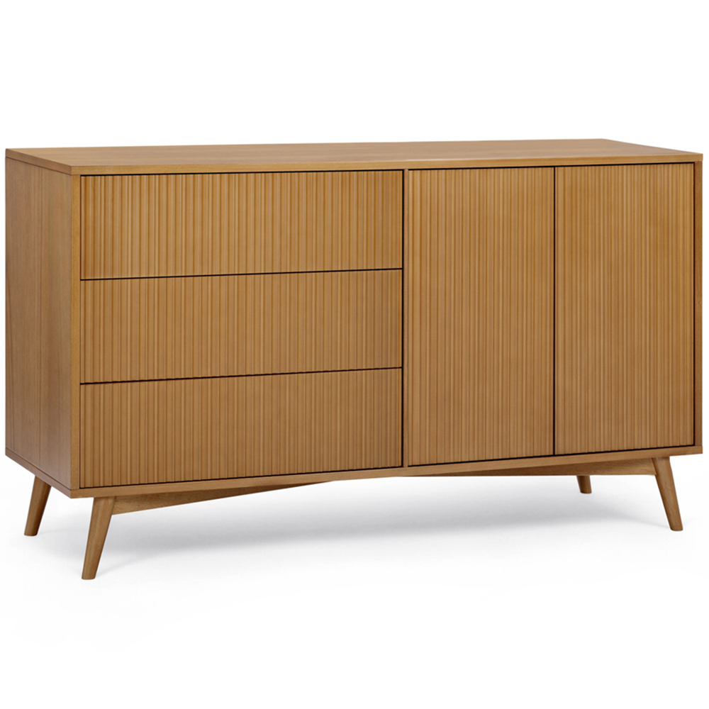 Teamson Home Tremolo 2 Door 3 Drawer Natural Sideboard Image 2