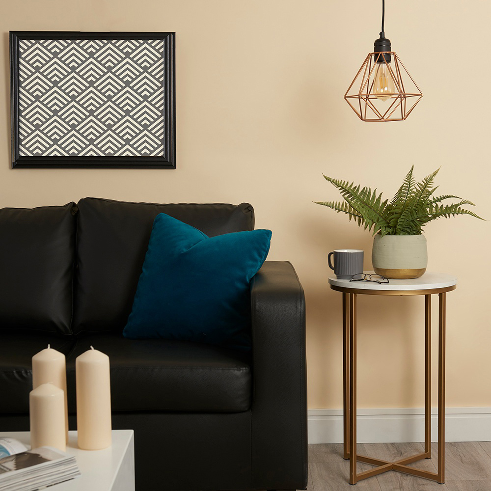 ValueLights Diablo Copper Industrial Wire Frame Pendant Shade Image 2