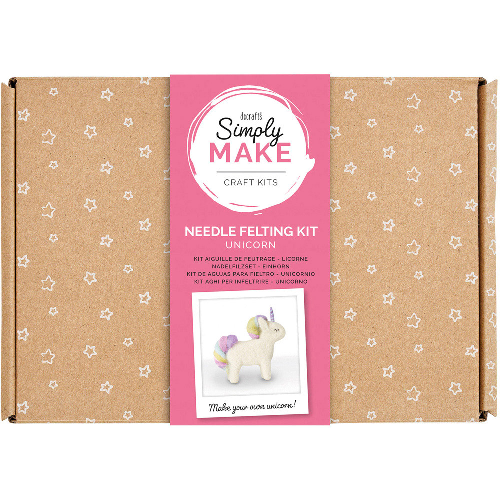 Simply Make Unicorn Needle Felting Kit Image 1
