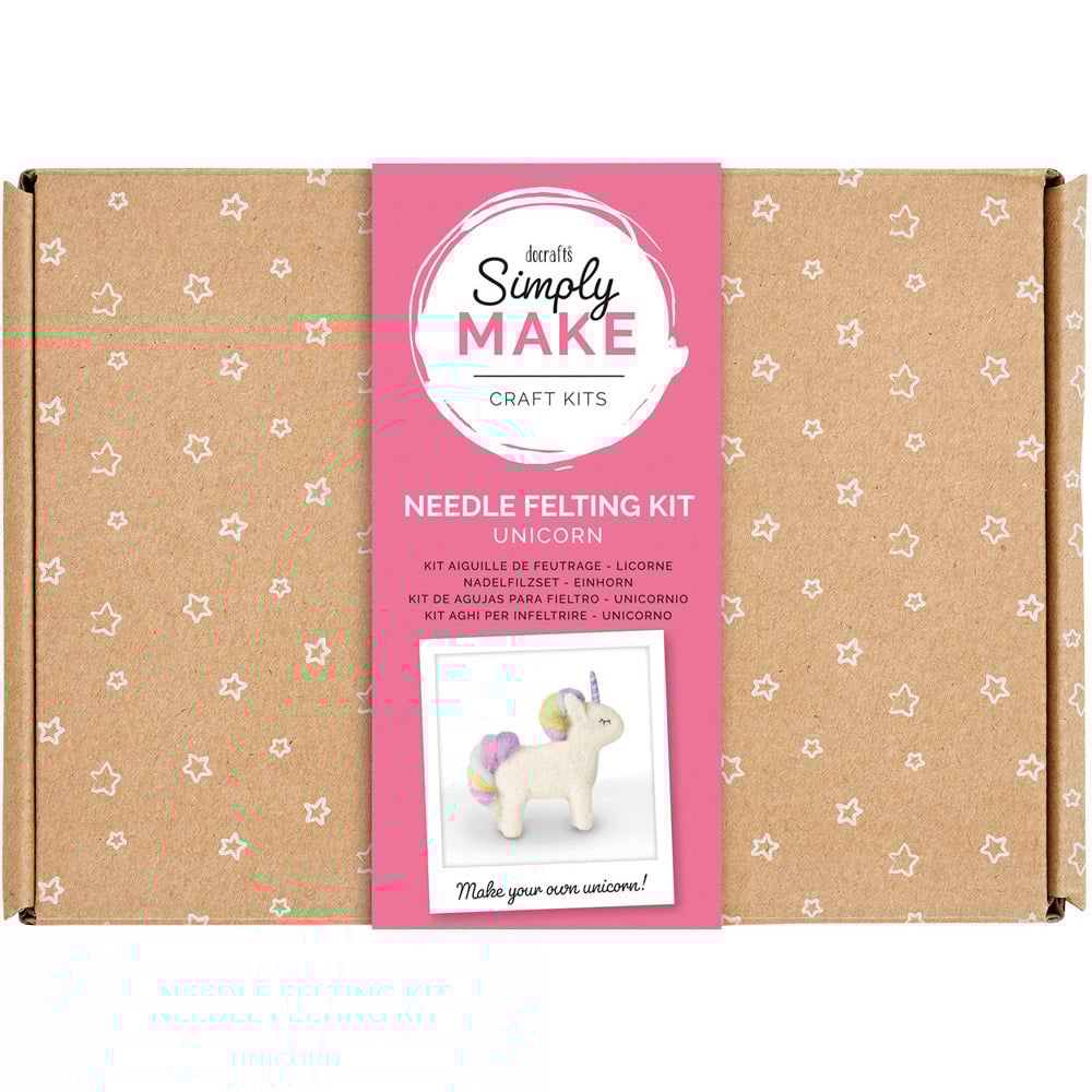 Simply Make Unicorn Needle Felting Kit Image 1