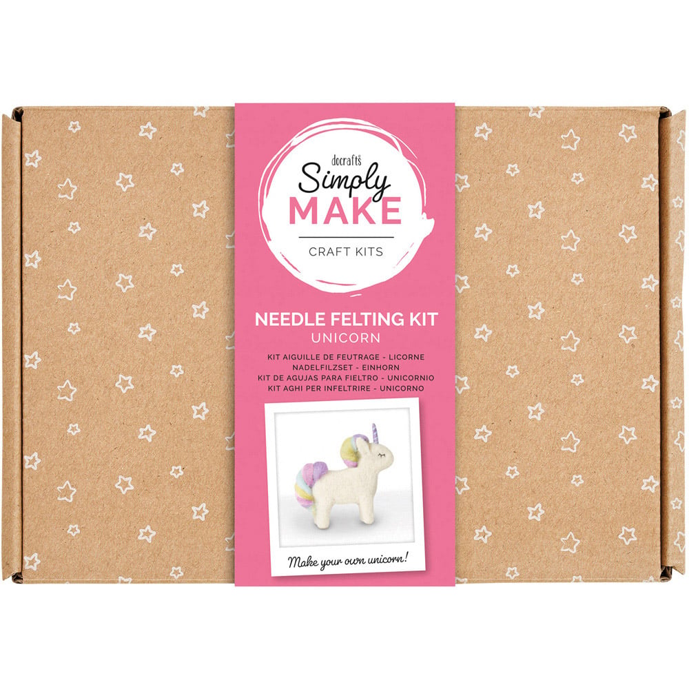 Simply Make Unicorn Needle Felting Kit Image 1