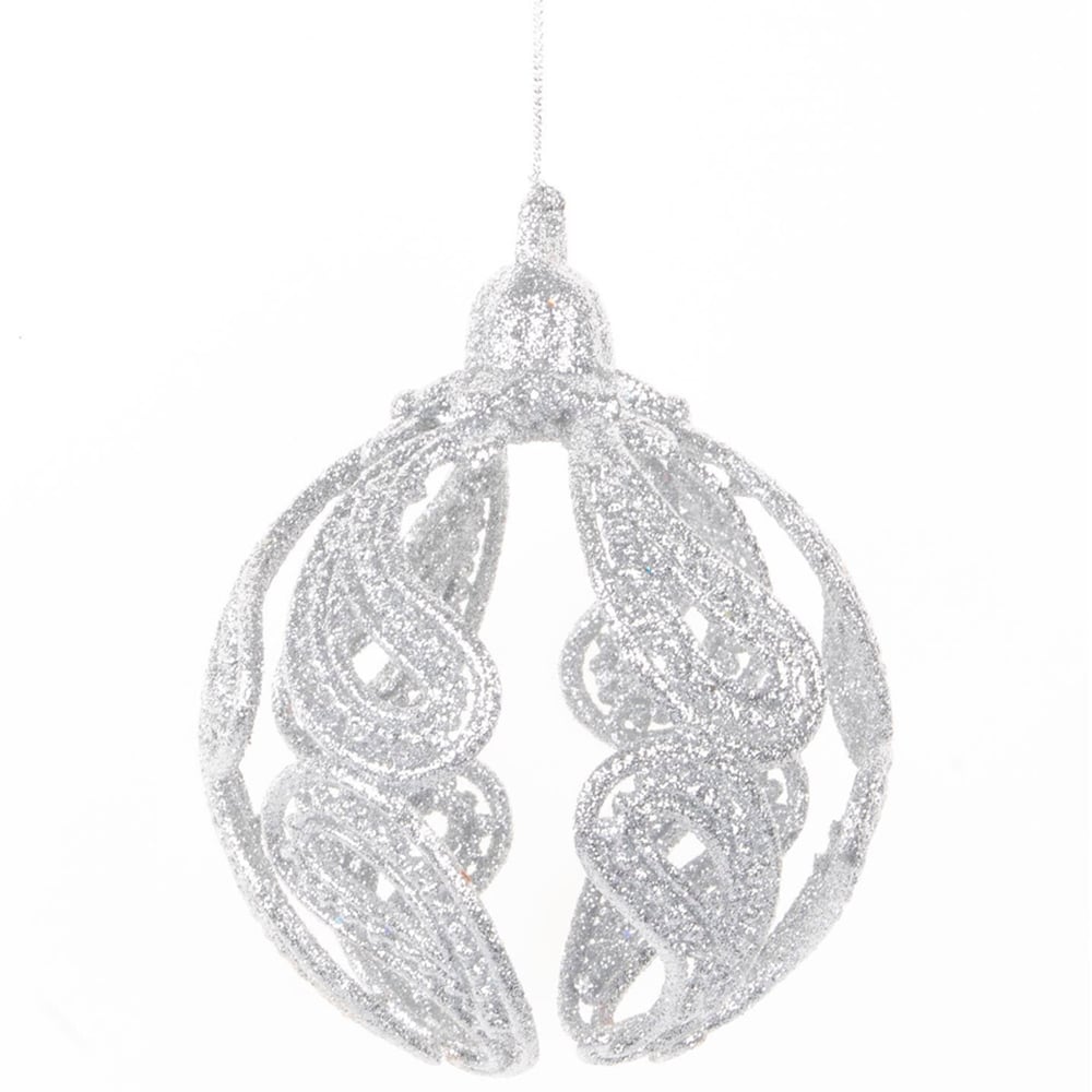 Paisley Glitter Bauble Image 3