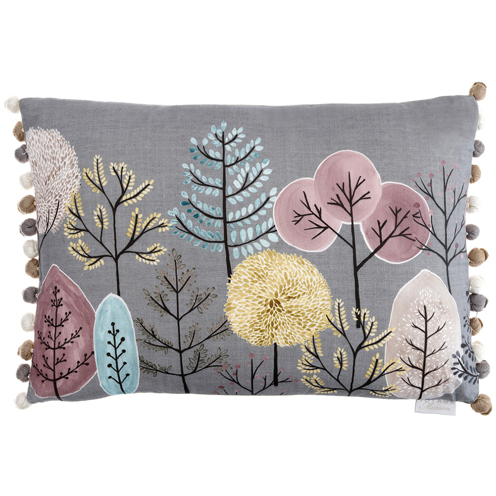 Voyage Maison Lyall Granite Printed Feather Rich Cushion 40 x 60cm Image 1
