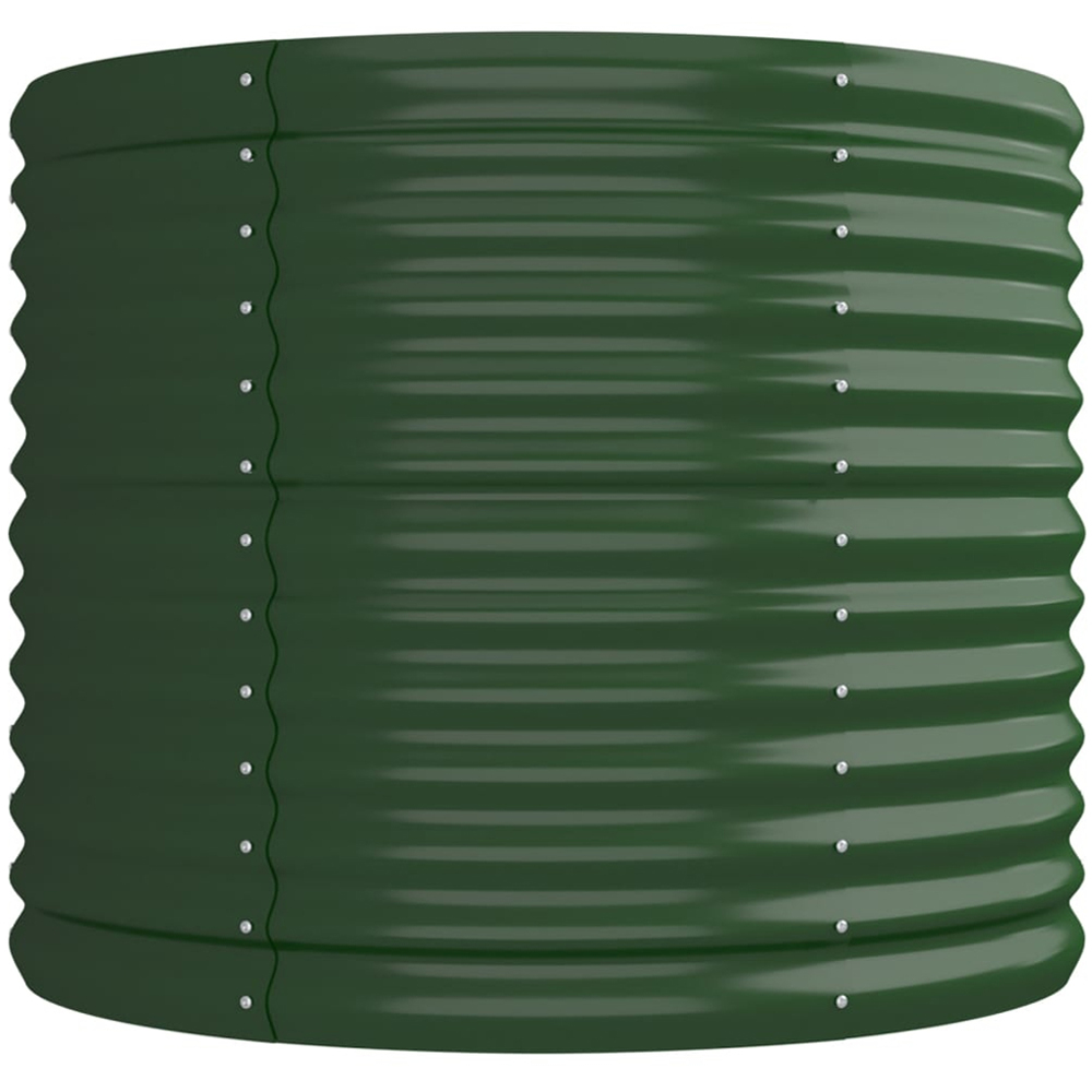 vidaXL Green Galvanised Steel Raised Garden Bed 68 x 80 x 224cm Image 3