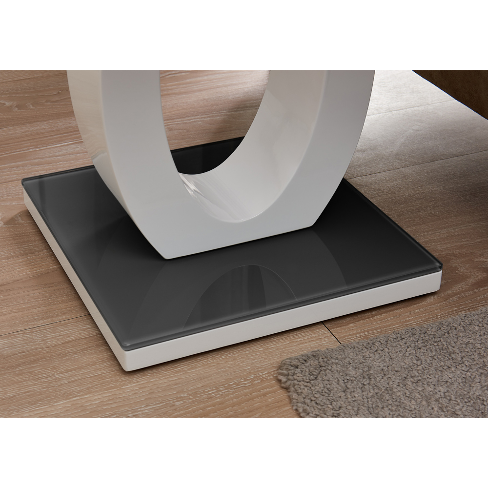 Furniturebox Lucia Black Side Table Image 3