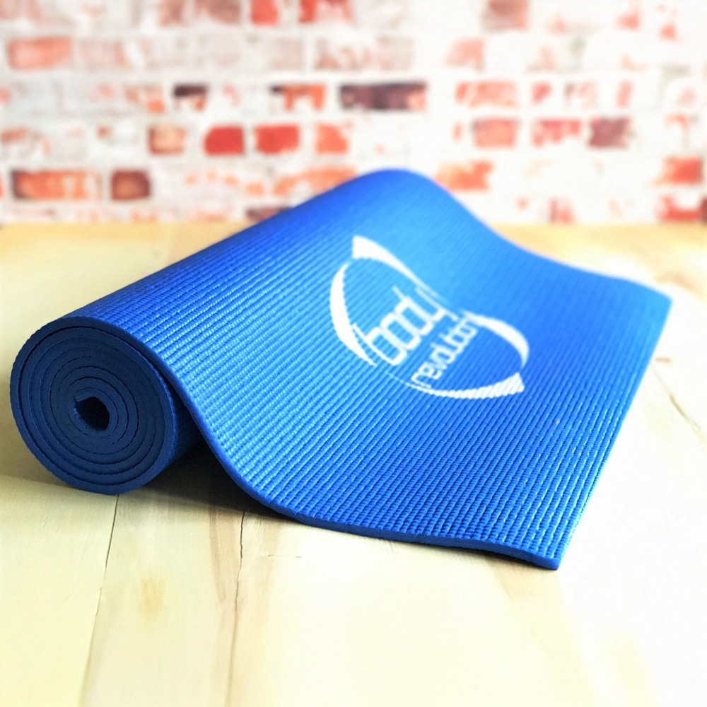 MonsterShop Blue Yoga Mat Image 2
