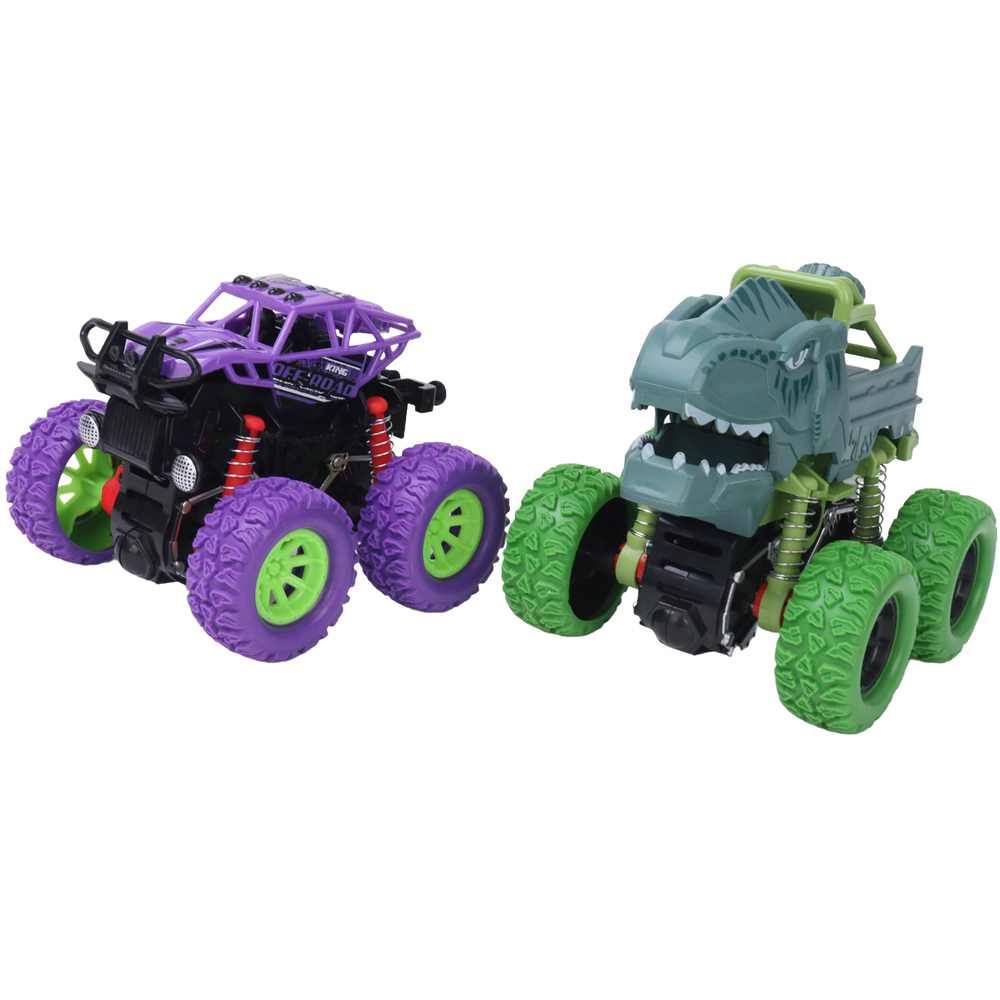 Pack of 2 Monster Toy Cars Image 8