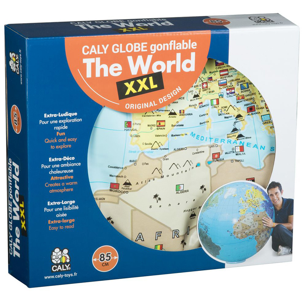 Caly XXL World Political Globe 85cm Image 3