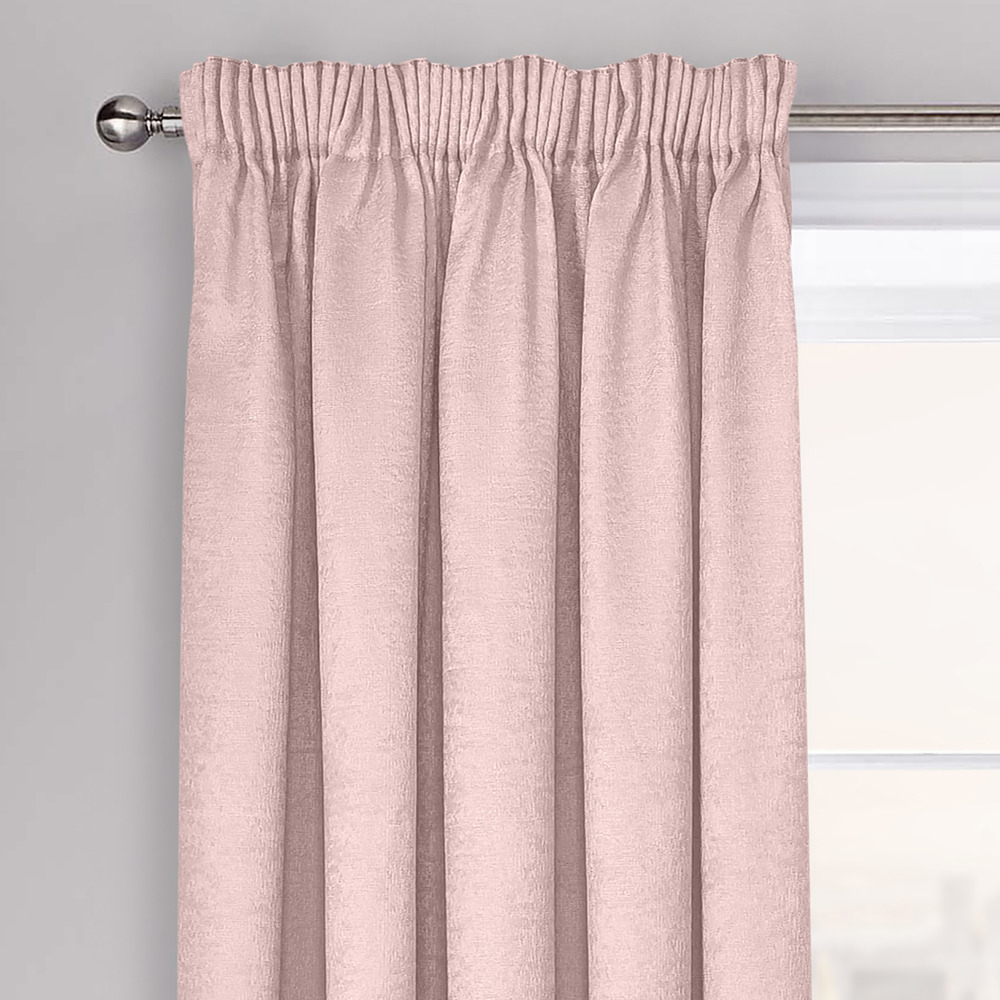 Velosso Westwood Blush Pink Curtains 168 x 137cm Image 2