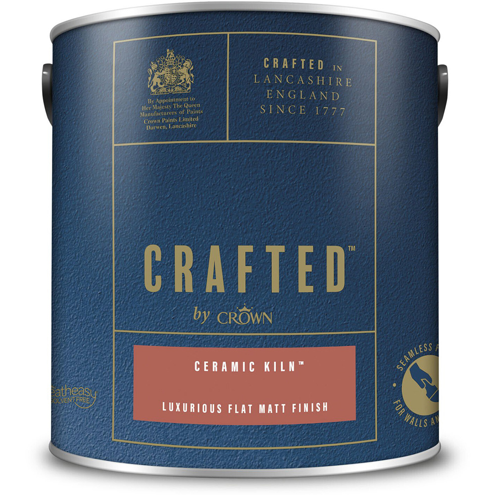 Crafted Flat Matt Paint 2.5L - Ceramic Kiln Image 2