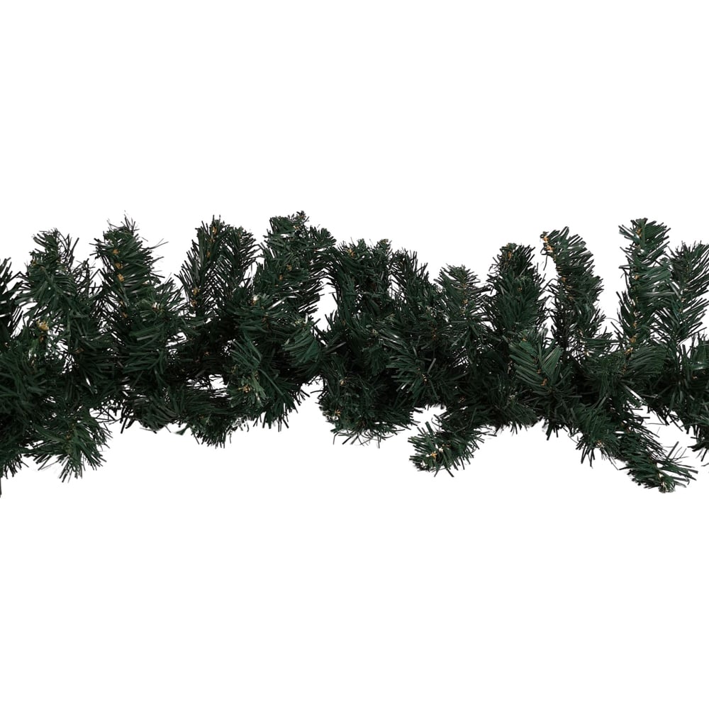 Samuel Alexander Plain Green Christmas Garland 270cm Image 1