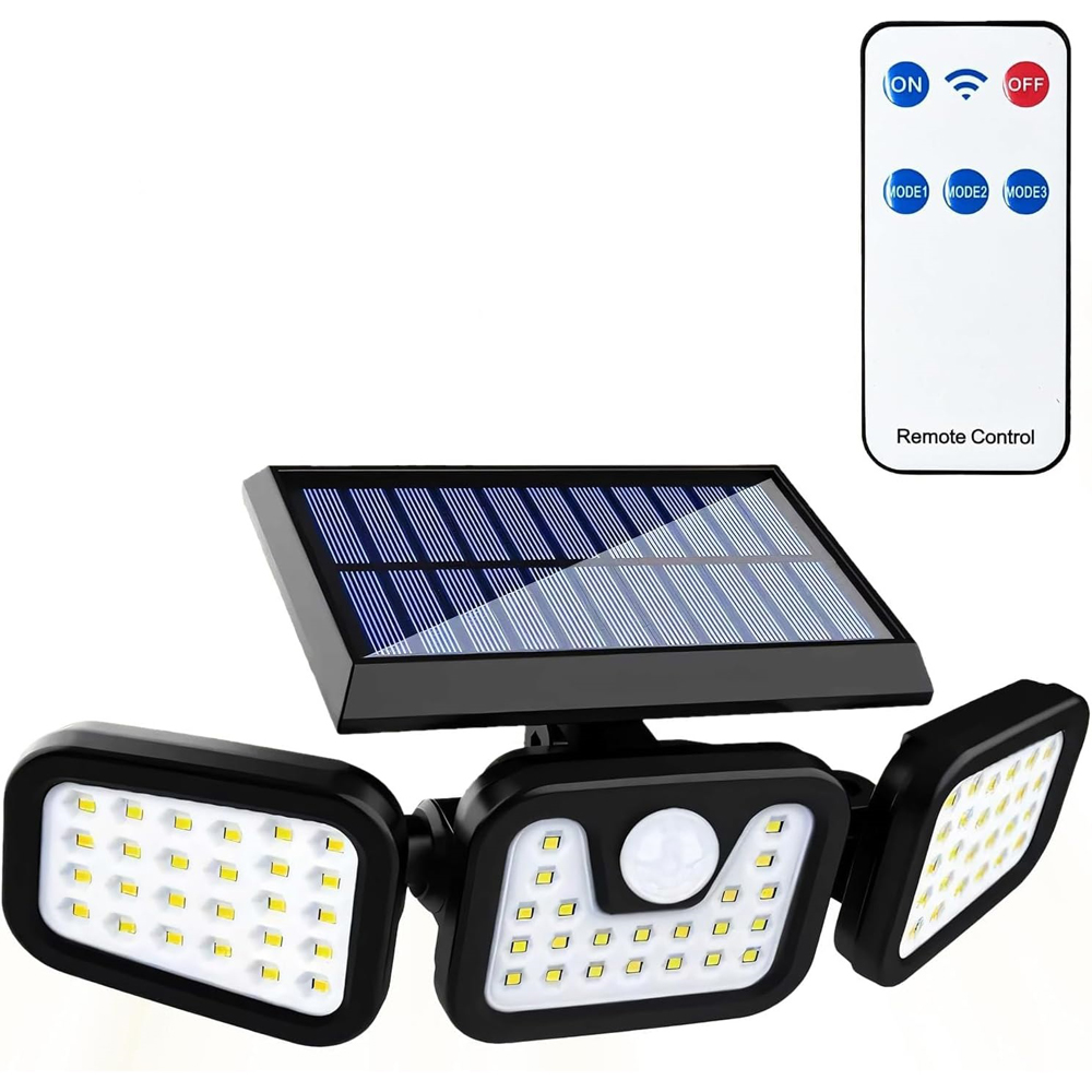 Garden Gear 74 LED Motion Sensor Super Bright Solar Security Light Image 3