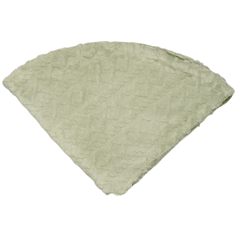 Embossed Tree Skirt Sage Image 5