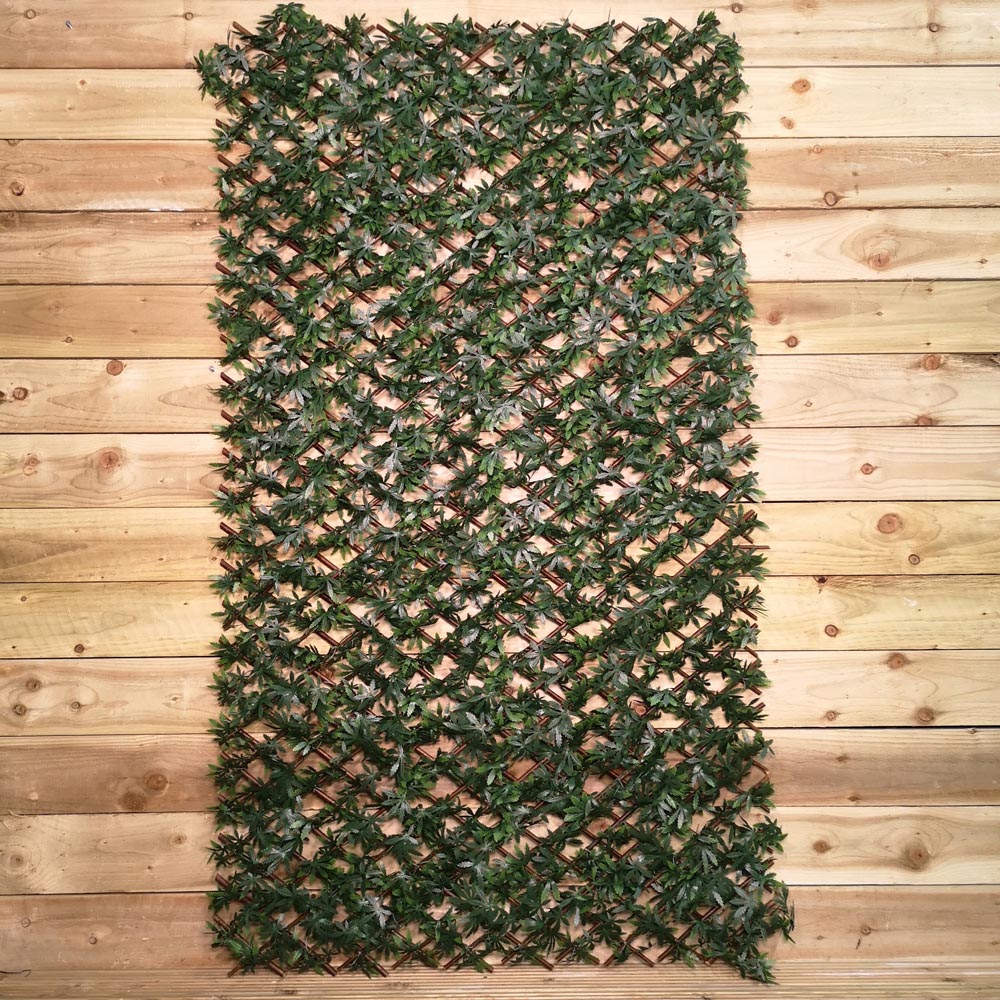 Samuel Alexander Artificial Green Acer Fence Garden Trellis Image 1
