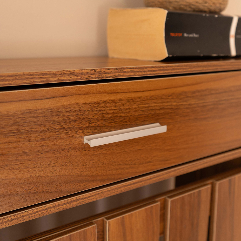 Portland 2 Drawer Wooden Radiator Cover Medium Image 4