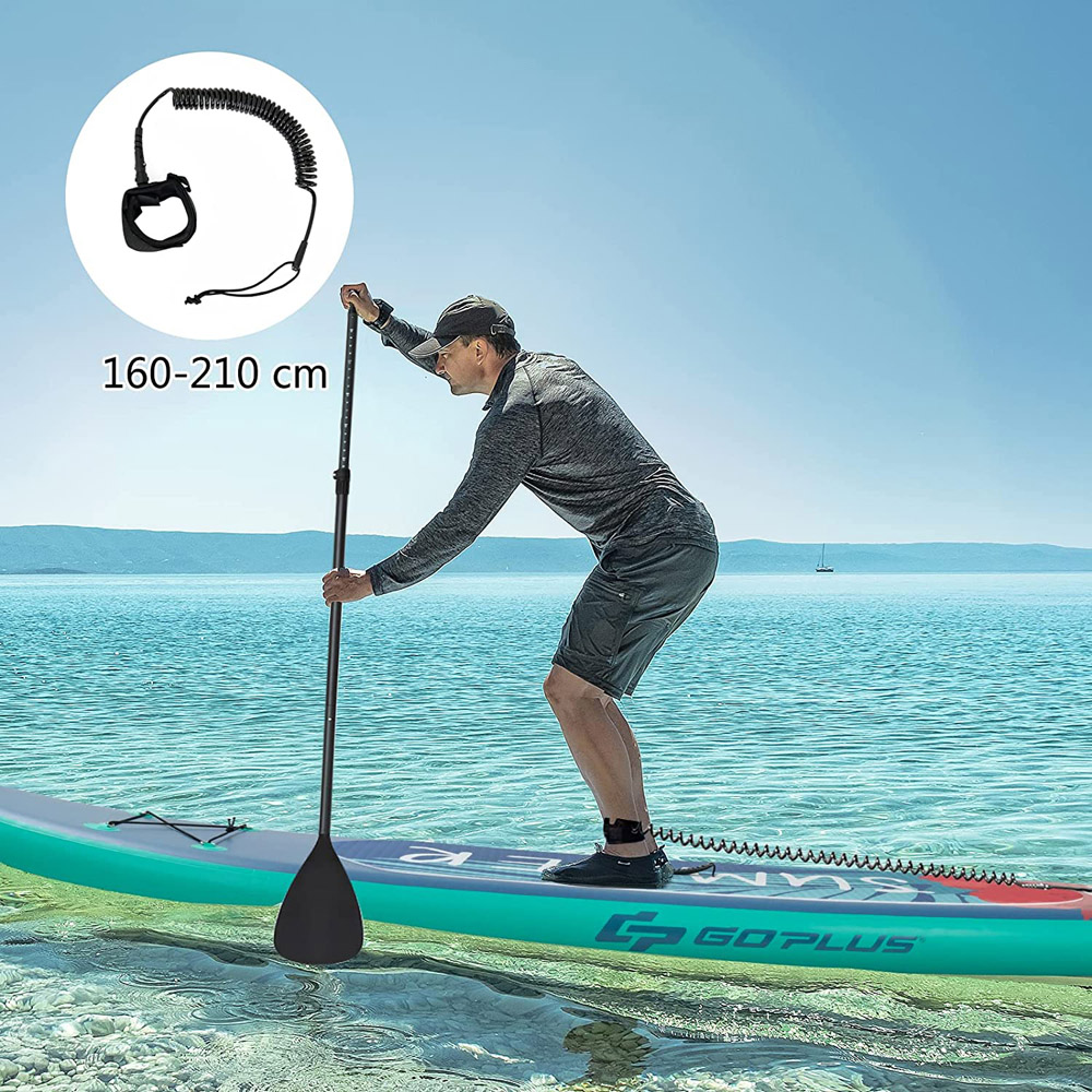 Costway Blue Inflatable Stand Up Paddle Board Set Image 3
