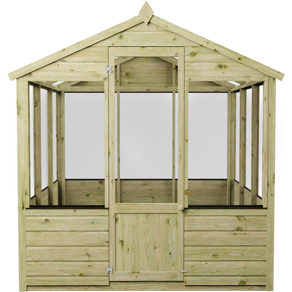 Mercia Wooden 6 x 6ft Traditional Greenhouse Image 4