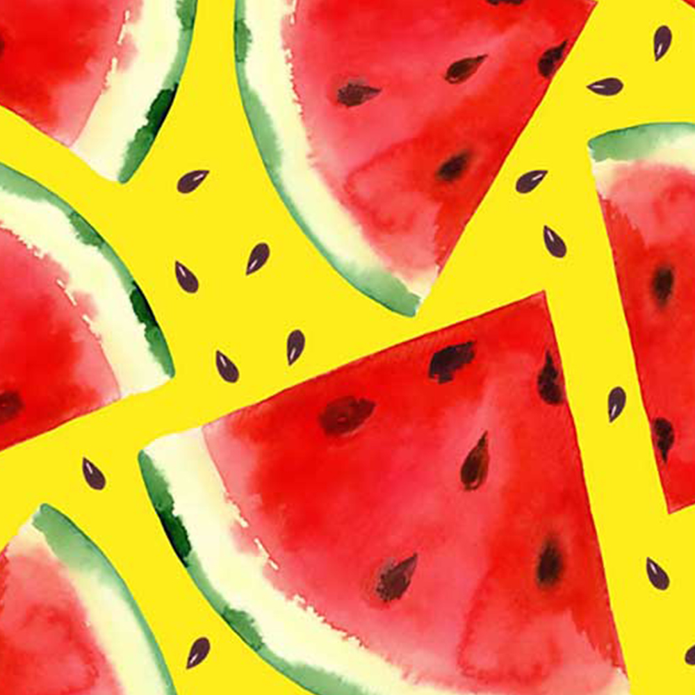 Warren Reed Designer Large Watermelon Pattern Suitcase Image 3
