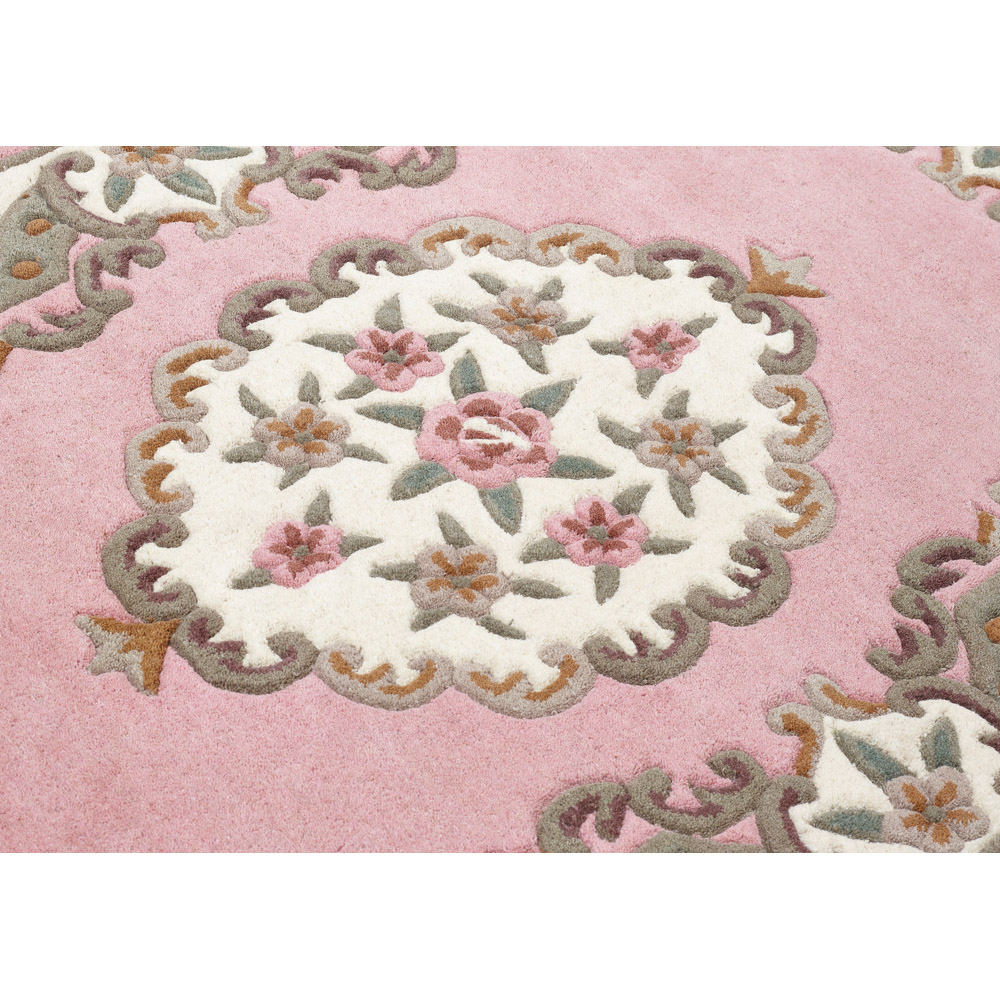 Origins Shensi Pink Wool Rug 75 x 150cm Image 4